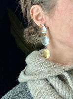 THE BUSAN EARRINGS - w/ 24k gold