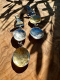 THE BUSAN EARRINGS - w/ 24k gold
