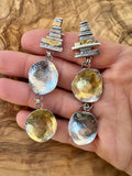 THE BUSAN EARRINGS - w/ 24k gold