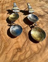 THE BUSAN EARRINGS - w/ 24k gold