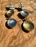 THE BUSAN EARRINGS - w/ 24k gold
